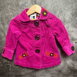 Vintage Sprokets Velvet Magenta Coat